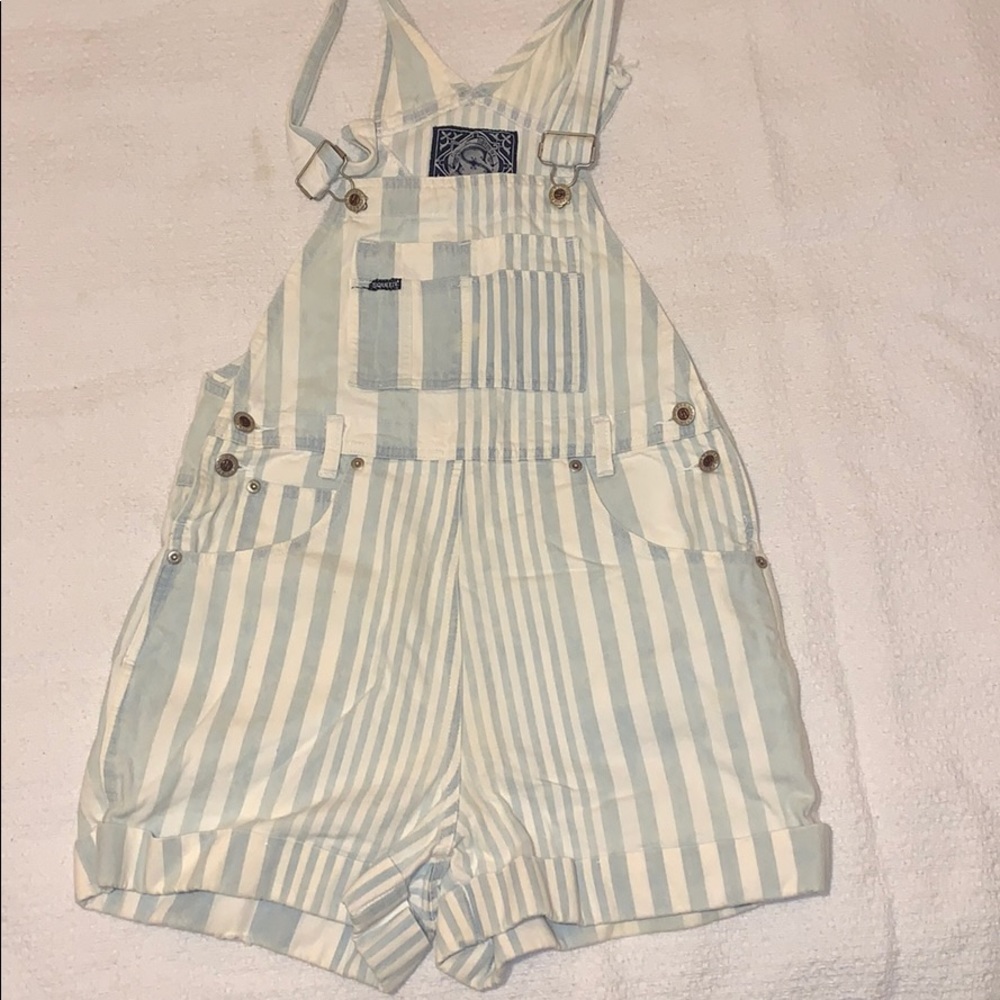 Overall bib shorts